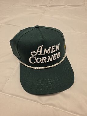 Masters Green 'Amen Corner' Rope Baseball Cap Golf